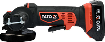 Аккум. углошлифовальная машина125 мм 18В.YATO 
